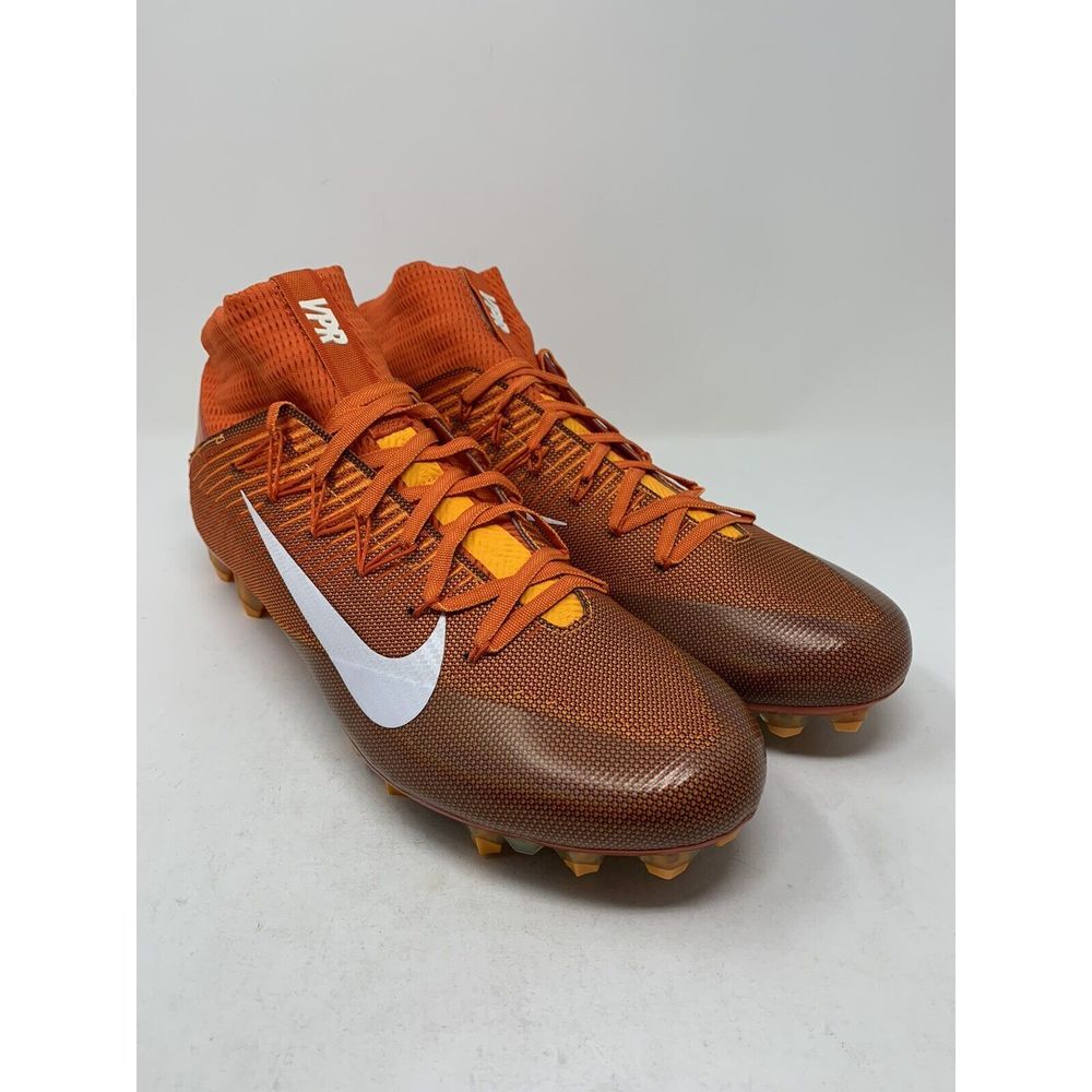 Nike Vapor Untouchable 2‎ Football Orange White 824470-818 Men's Size 15